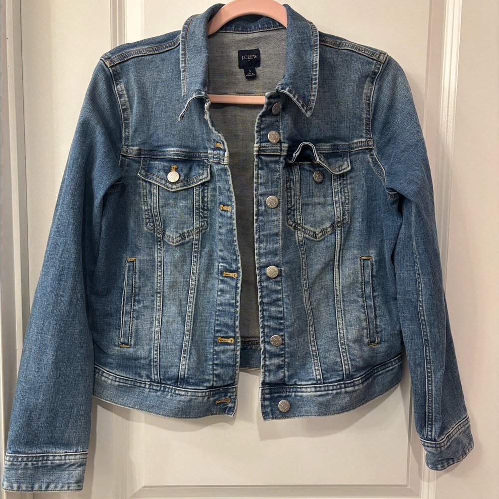 J. Crew Classic Blue Denim Jacket